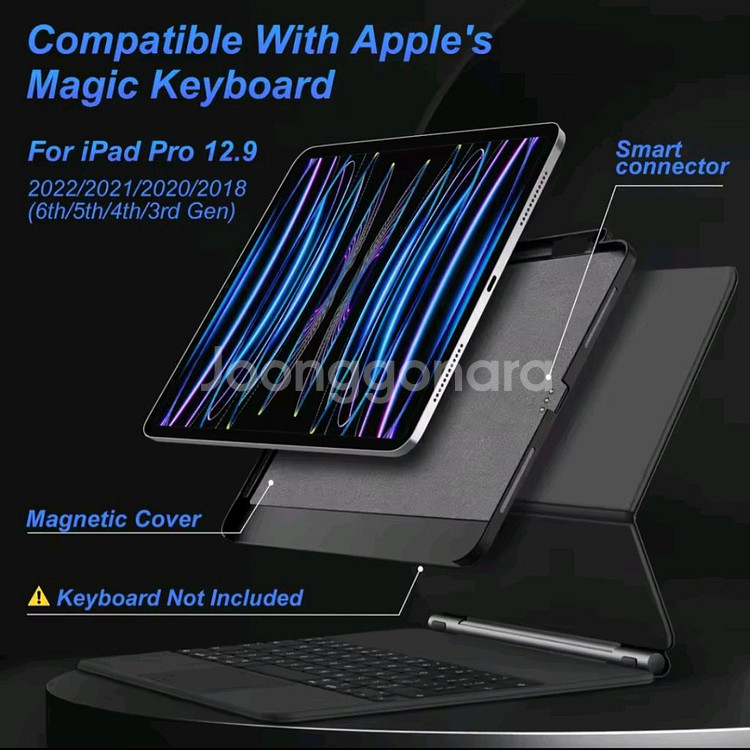 아이패드 프로 11 2018-2022 마그네틱 케이스--3