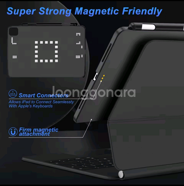 아이패드 프로 11 2018-2022 마그네틱 케이스--5