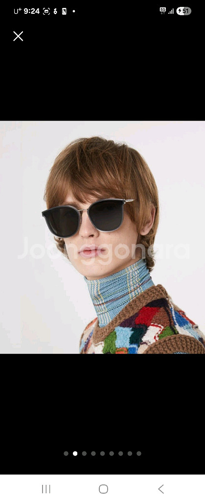 젠틀몬스터 선글라스 마마부(상태좋음)--6