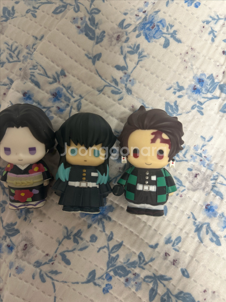 (일괄)귀멸의칼날 파페마스 피규어 가챠 타마요,탄지로,무이치로 판매합니다--0