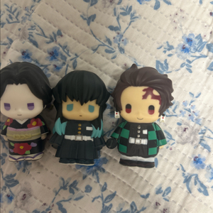 (일괄)귀멸의칼날 파페마스 피규어 가챠 타마요,탄지로,무이치로 판매합니다