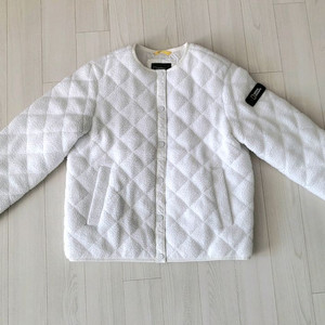 내셔널지오그래픽키즈 퀼팅 뽀글이 후리스 자켓