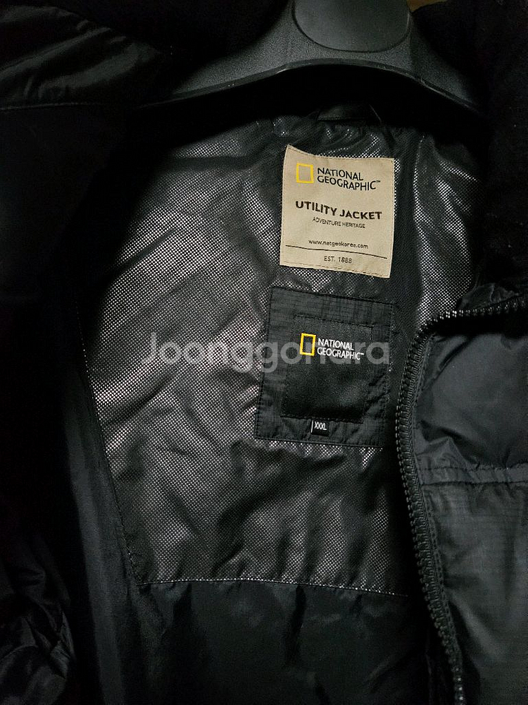 내셔널지오그래픽 바이슨 패딩 점퍼--1