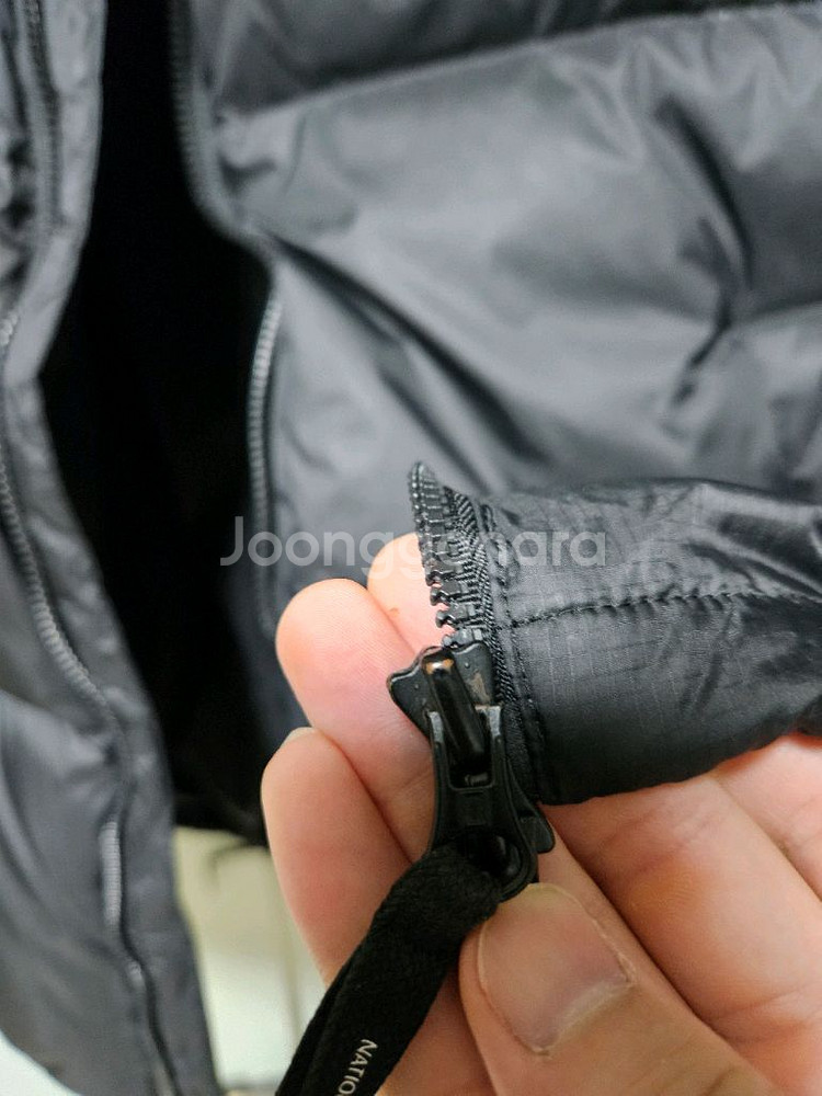 내셔널지오그래픽 바이슨 패딩 점퍼--2