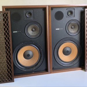 산수이 sp-150 빈티지 대형 궤짝 스피커 1조/레트로 오디오 앤틱 엔틱 가게 카페 매장 하이파이 사운드 음악감상