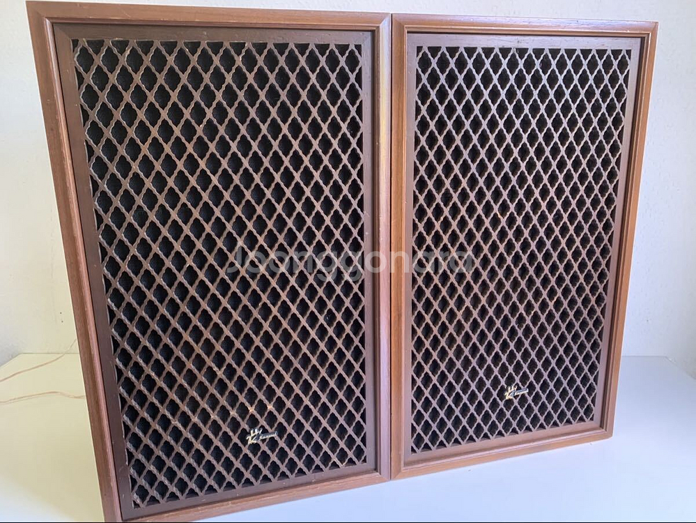 산수이 sp-150 빈티지 대형 궤짝 스피커 1조/레트로 오디오 앤틱 엔틱 가게 카페 매장 하이파이 사운드 음악감상--5