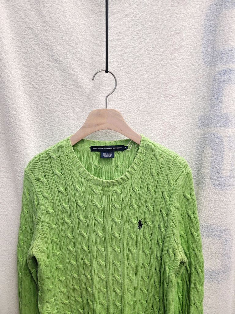 폴로 랄프로렌 케이블 니트 스웨터 여성 M--1