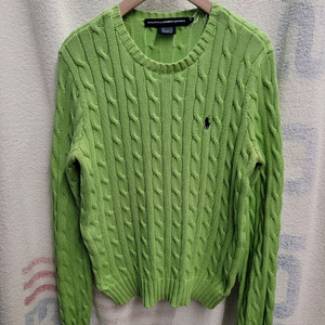 폴로 랄프로렌 케이블 니트 스웨터 여성 M