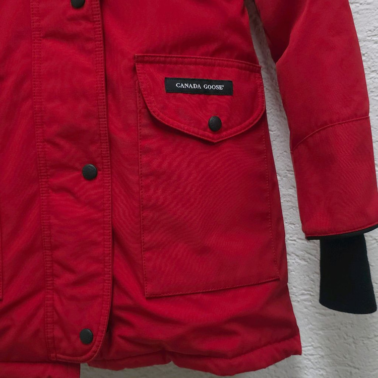 캐나다구스 여성 패딩 XS 레드 (정품) 이미지