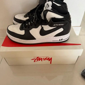 나이키 에어조던1 스투시 콜라보 하이탑 운동화 이미지