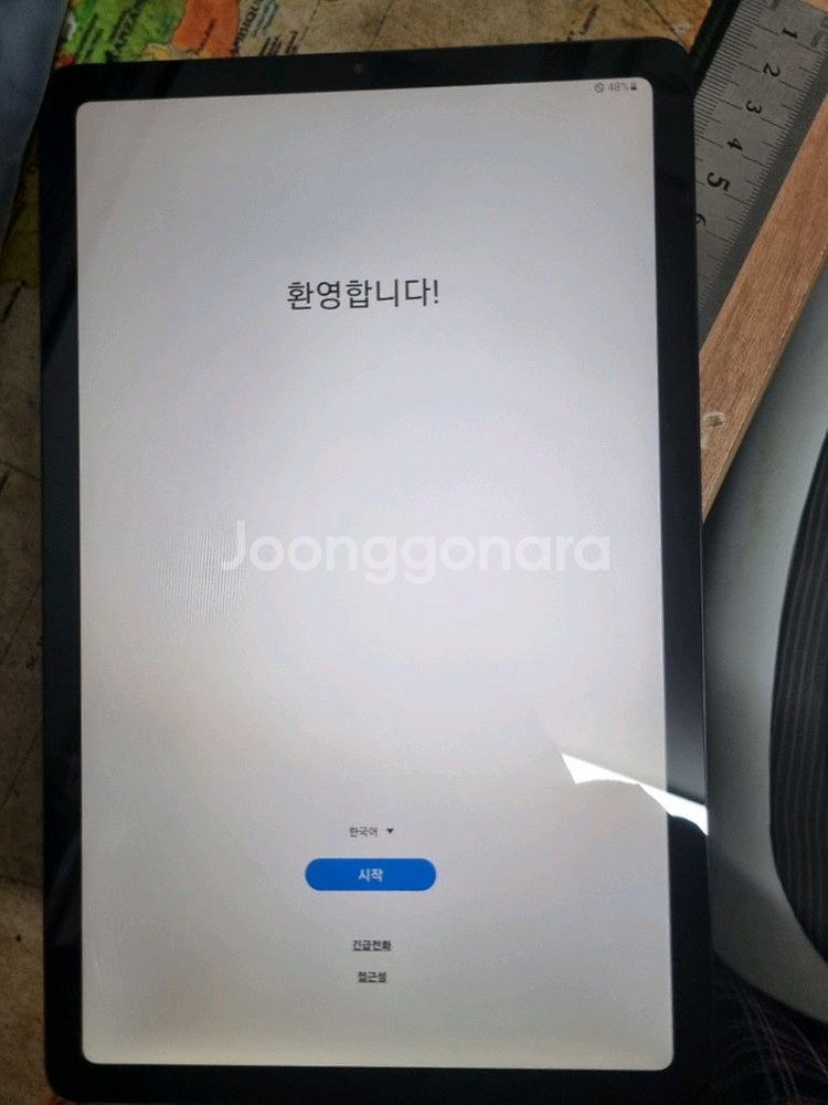 갤럭시탭s6 lite 64gb 4g(lte)--0