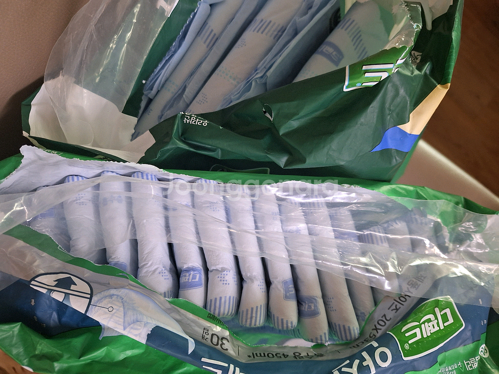 성인용 기저귀.디펜서 안심 일자형--2