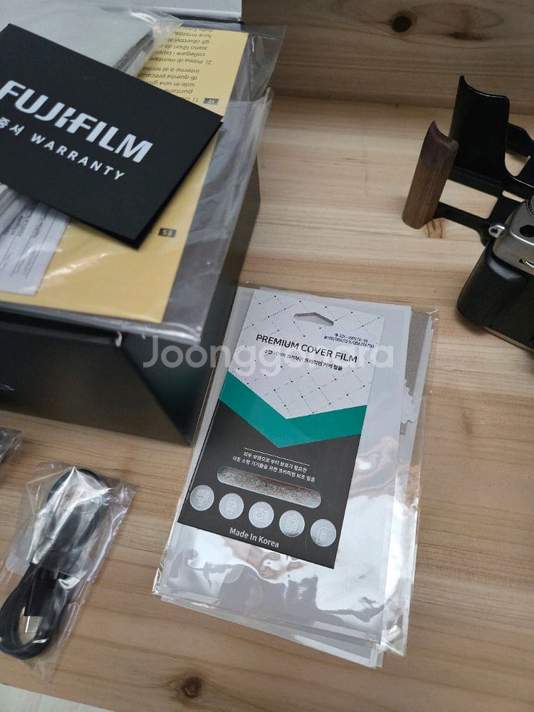 후지 X-PRO3 듀라실버 바디캡렌즈 포함--9