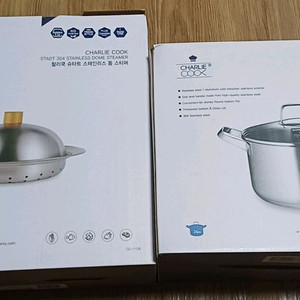 미사용 스텐 찜냄비 판매해요