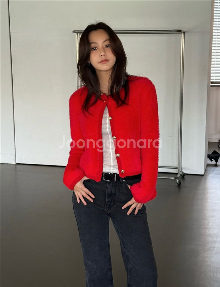 <새상품> 앙고라 가디건 3color--4