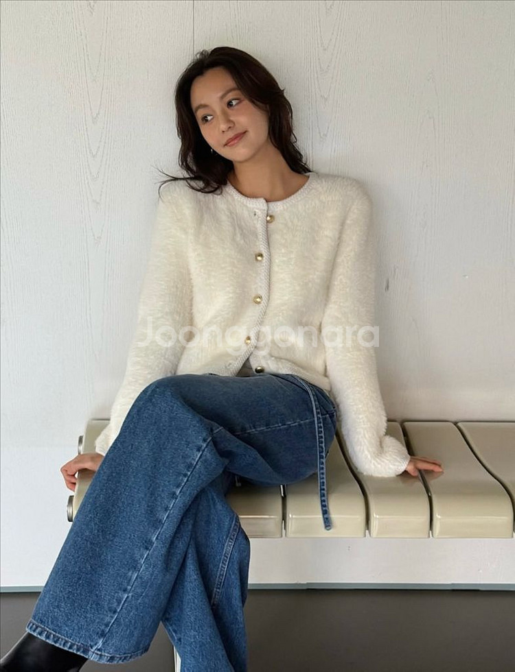 <새상품> 앙고라 가디건 3color--7