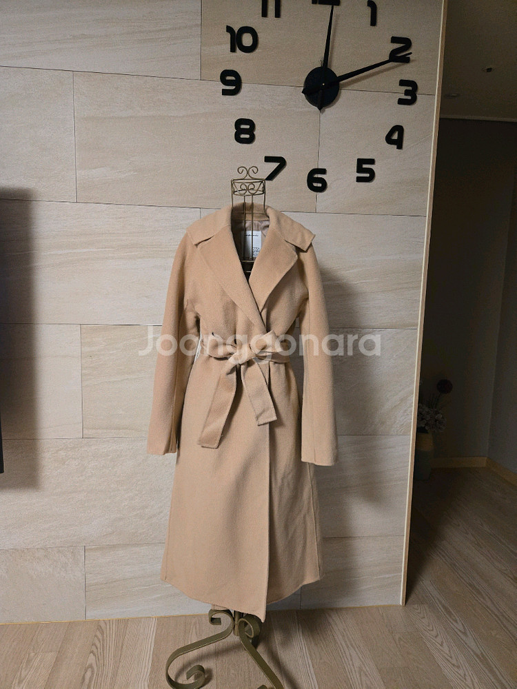 [66] 에고이스트 밸트 울 롱코트--1