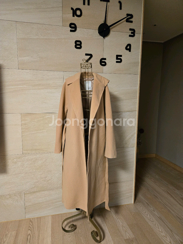 [66] 에고이스트 밸트 울 롱코트--0