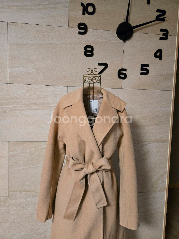 [66] 에고이스트 밸트 울 롱코트--3