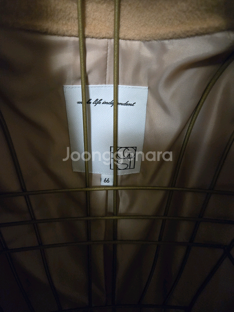 [66] 에고이스트 밸트 울 롱코트--5