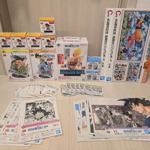 드래곤볼 40주년 기념 제일복권 전 상품 판매