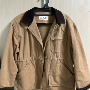 콤스튜디오 CO WAIST STRING 워크자켓 카멜