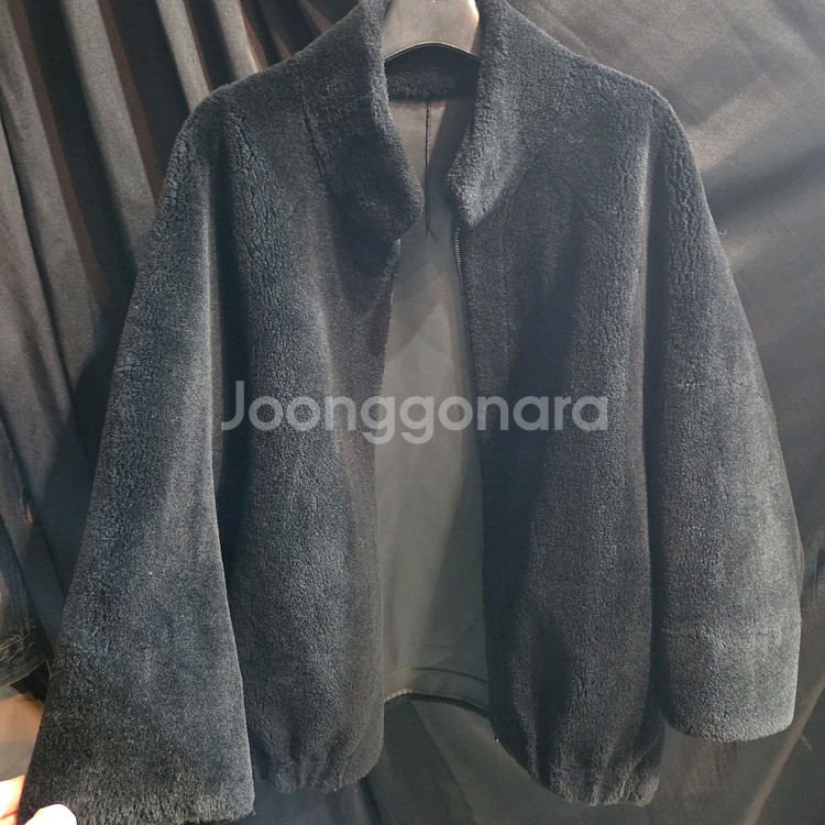 셀렙샵 양모 리버시블 양모 하프코트--1