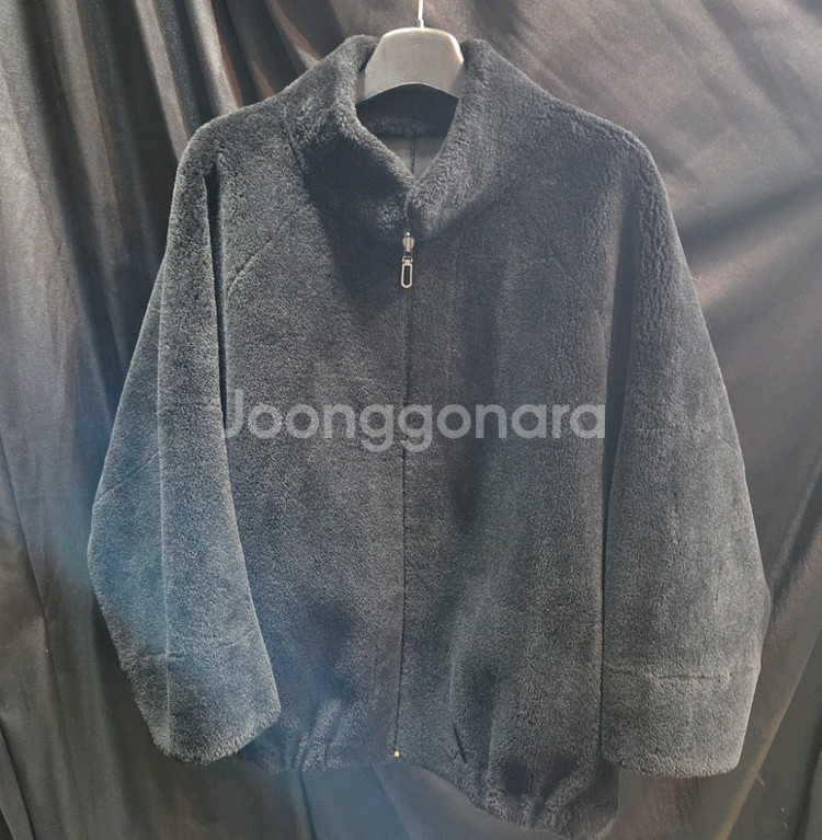 셀렙샵 양모 리버시블 양모 하프코트--2