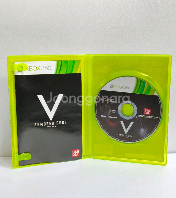 XBOX360 최저가 정발 아머드코어V 프롬의 역작--3