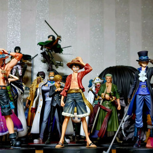 원피스 루피 에이스 사보 반프레스토 DXF 그랜드라인맨 피규어