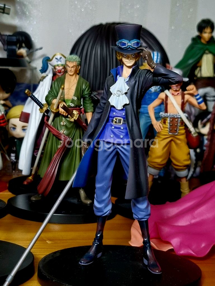 원피스 루피 에이스 사보 반프레스토 DXF 그랜드라인맨 피규어--6