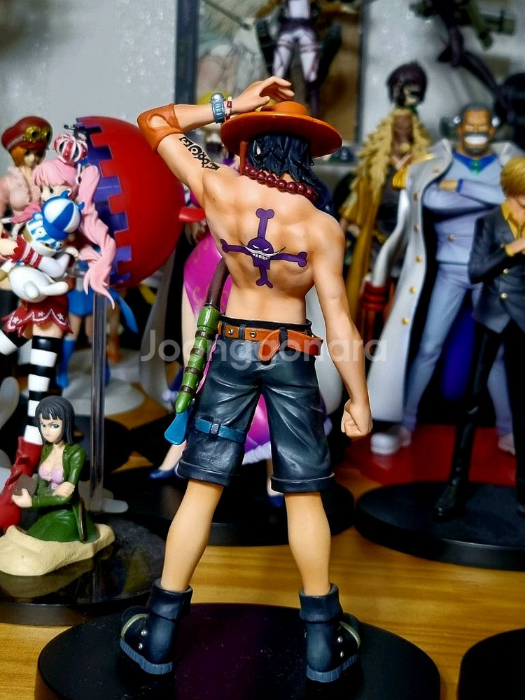 원피스 루피 에이스 사보 반프레스토 DXF 그랜드라인맨 피규어--5
