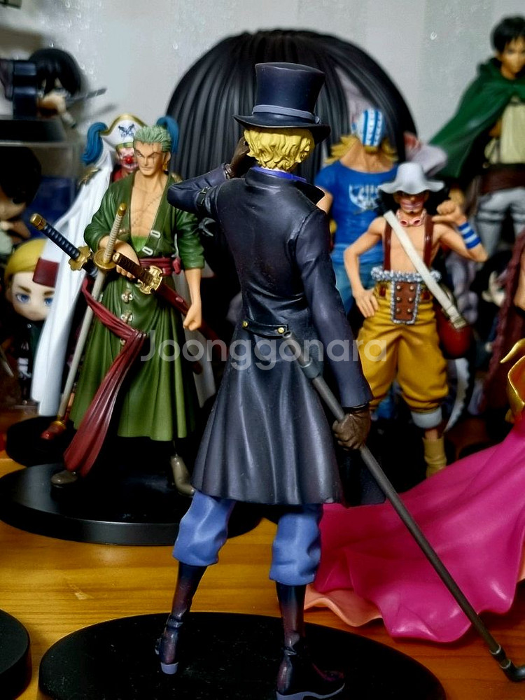 원피스 루피 에이스 사보 반프레스토 DXF 그랜드라인맨 피규어--7