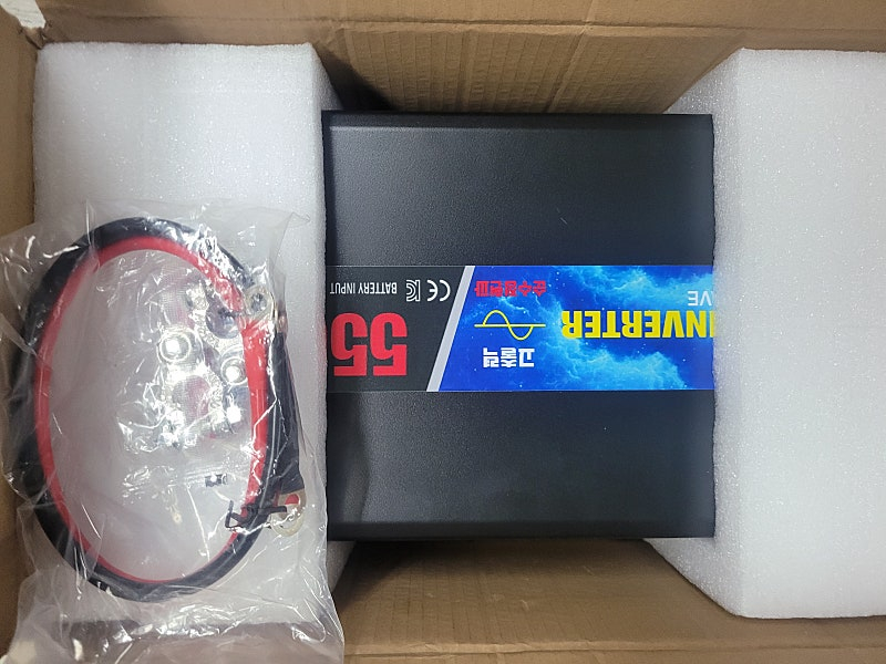 12v5500w 미사용순수정현파 차량용인버터 팝니다 이미지