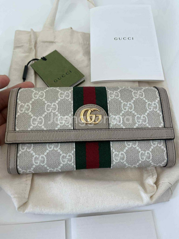 구찌 오피디아 GG 장지갑--1