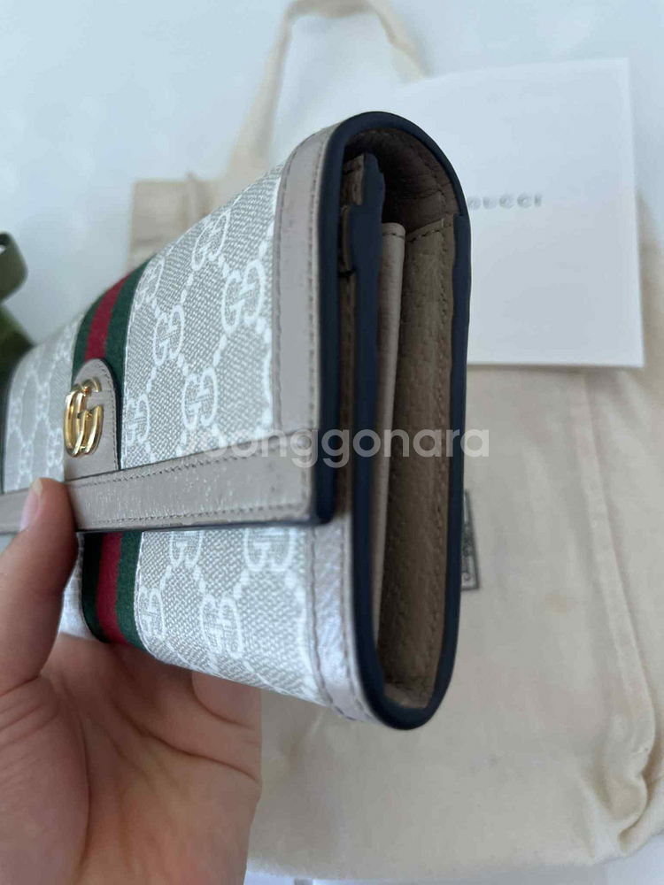 구찌 오피디아 GG 장지갑--4