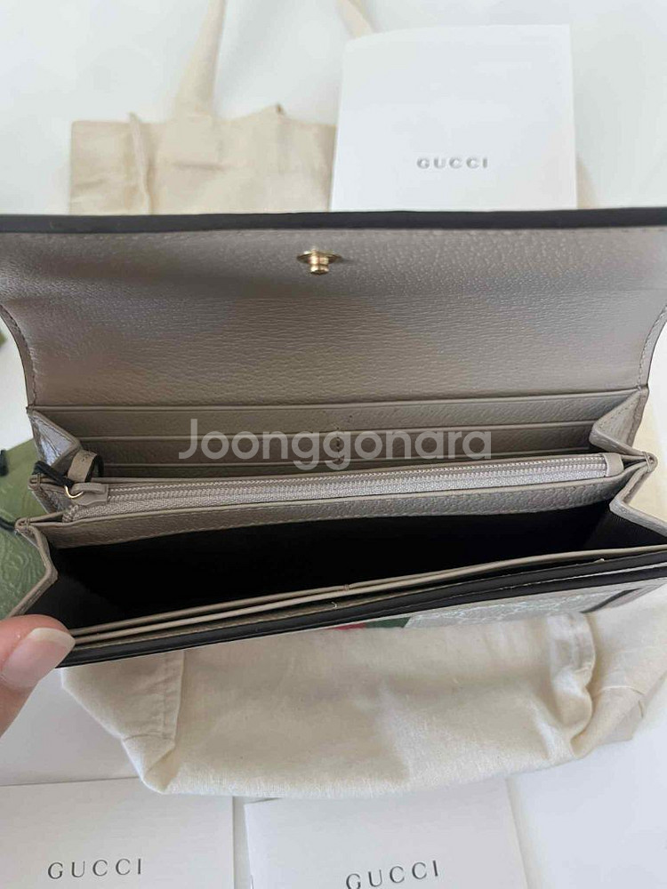구찌 오피디아 GG 장지갑--6