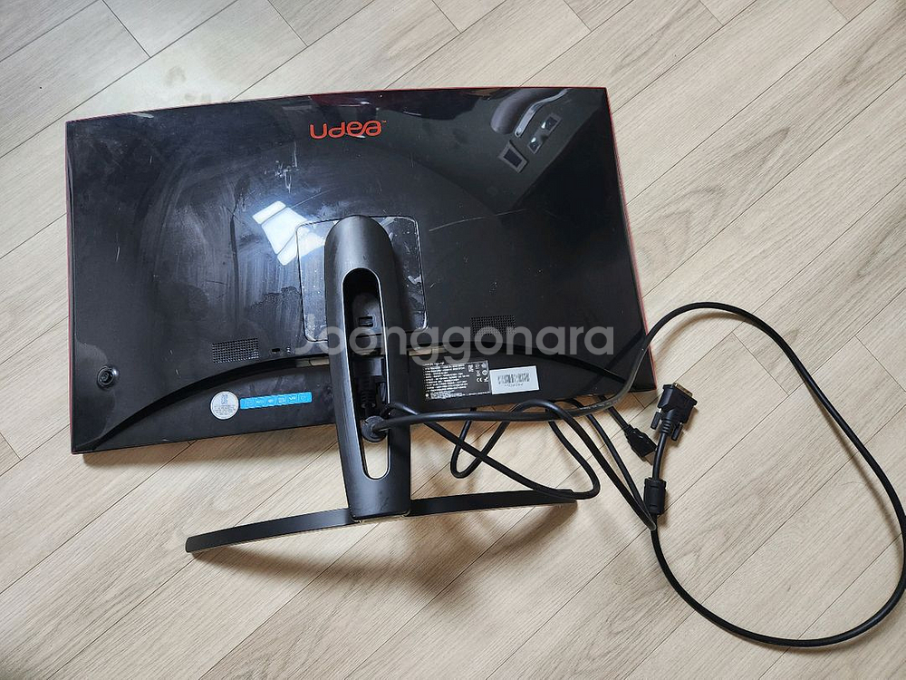 유디아 udea 27인치 커브드 144Hz 모니터--1