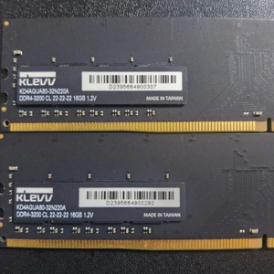 DDR4 3200MHz 16GB 메모리 하나만