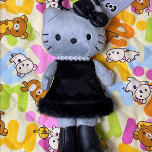 블랙엔젤 헬로키티 롱다리 인형키링 [일본정품 새상품]