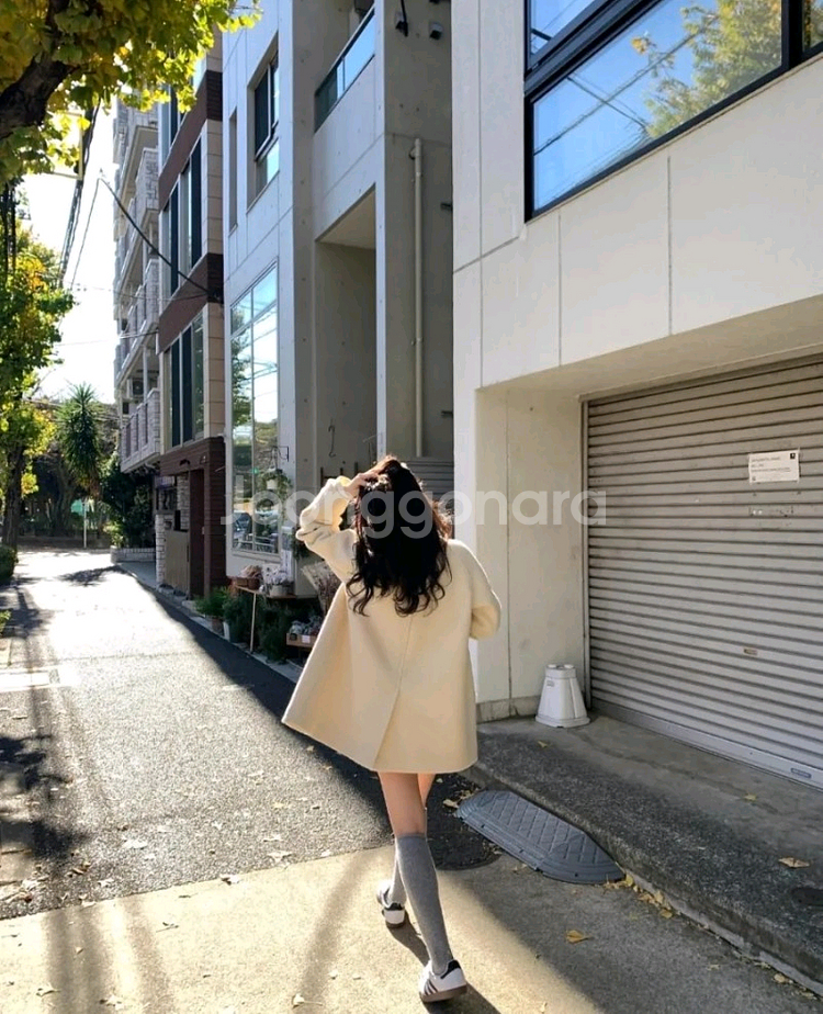 모네 하프 코트--10