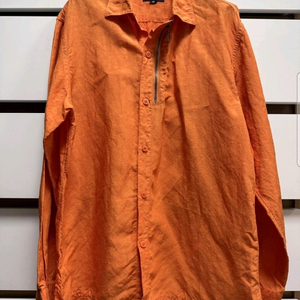 알레그리 정품 남성 오버 셔츠 오렌지 48 실착 2회