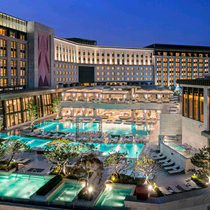 파라다이스시티 호텔 숙박권 /성인2+어린이2/디럭스트윈(성인2인조식 +리조트머니4만+사우나2인 포함)