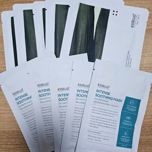 에쎌로 마스크팩 하이드로겔 5+수딩5 반택포