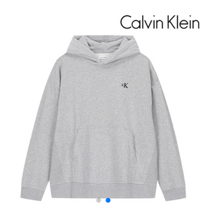 캘빈클라인 기모 후드티
