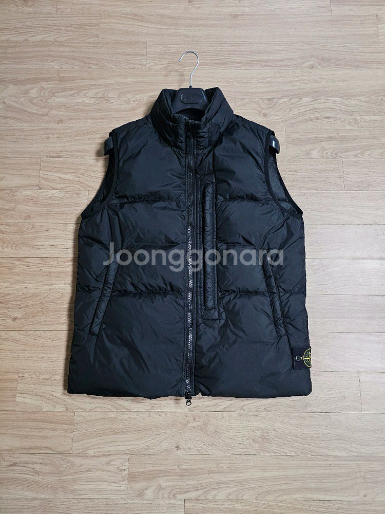 스톤아일랜드 크링클랩스 패딩 조끼 베스트--0