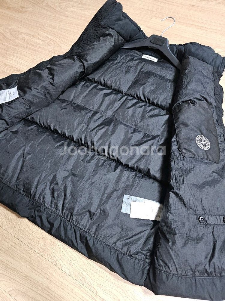 스톤아일랜드 크링클랩스 패딩 조끼 베스트--6