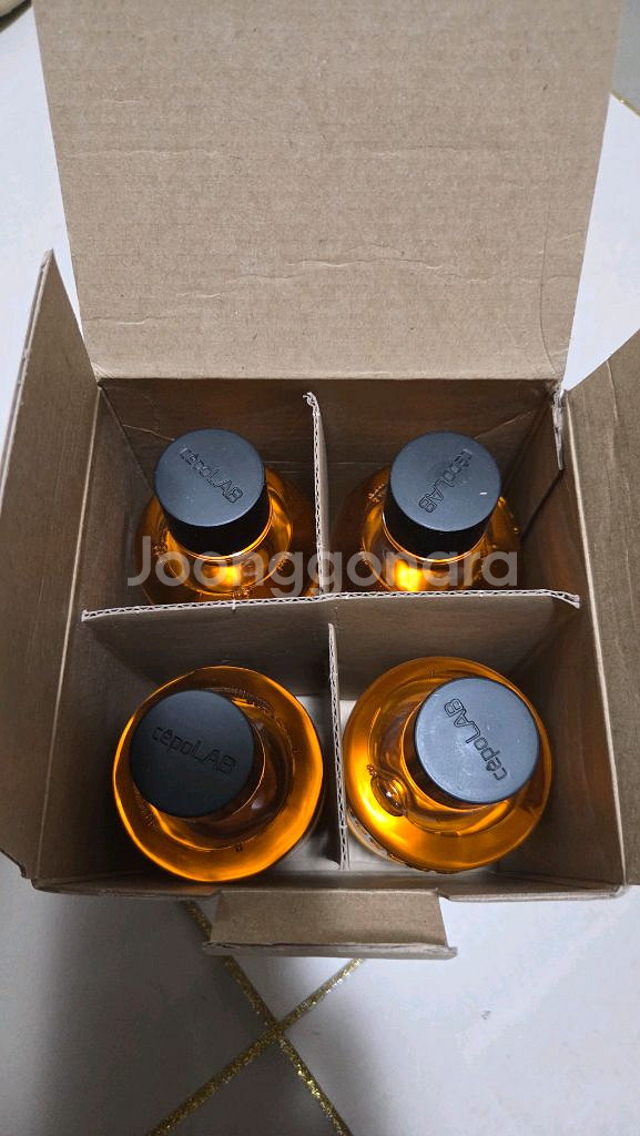 세포랩 155ml 4병+휴대용기+전용오프너+쇼퍼백--0