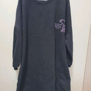 미착용/난닝9 기모 롱원피스 프리사이즈