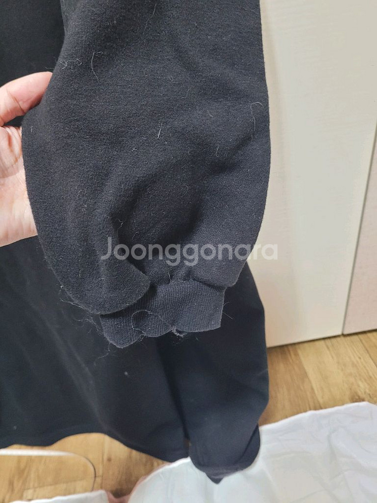 미착용/난닝9 기모 롱원피스 프리사이즈--1